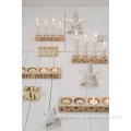 Pine Wood Tree Candle Holder Handmade Candlesticks ADVENT